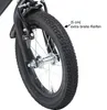 Qualitäts Kinderfahrrad 14 Zoll Matt Schwarz Junge Produktbild-Vorschau 3