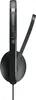 A black headset with a microphone boom is shown against a white background. Anteprima dell’immagine prodotto