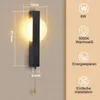 ZMH Wandleuchte LED Wandlampe mit Schalter - Flurlempe Produktbild-Vorschau 2