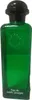 A green glass bottle of perfume with a black cap. Náhled obrázku produktu