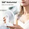Tischventilator Batterie USB Ventilator 1800Akku Klein Produktbild-Vorschau 5