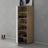 doporro Meuble à Chaussures Chêne Clair et Blanc Mat Voir les images du produit 5