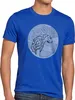 style3 Dot Waldgott Herren T-Shirt wolf prinzessin anime Produktbild-Vorschau 1