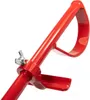 A close-up of a red metal tool with a handle and a wingnut adjustment. Produktbild-Vorschau