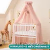 Alavya Home Baldacchino in tulle (poliestere) con pompon - Anteprima dell’immagine prodotto 8