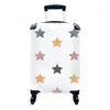 MuchoWow® Koffer Handgepäck Trolley Rollkoffer Kleine Produktbild-Vorschau 1