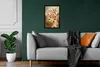 MuchoWow® MuchoWow® Gerahmtes Poster Frau - Blumen - Rosa Produktbild-Vorschau 6