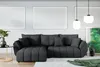 AX LIVING Canapé d'angle avec fonction sommeil Verciani L Voir les images du produit 3