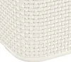 Ratanový kúpeľňový stojan s košíkmi 5 X 7L White Náhľad obrázku produktu 9