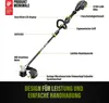 SUNTEK Elektrischer Grastrimmer, 40V 38 cm Brushless Produktbild-Vorschau 2