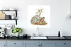 MuchoWow® Poster Tiger - Pflanzen - Baum 75x75 cm - Wand Produktbild-Vorschau 3