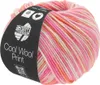 Lana Grossa - Cool Wool Print 0726 rosa pink koralle ecru Produktbild-Vorschau 2