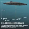 KINGSLEEVE Ombrellone XXL 460x270 cm Protezione UV 80+ Anteprima dell’immagine prodotto 3