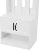 okwish Portascarpe con panca, Portarifiuti con 2 ante e Anteprima dell’immagine prodotto 11