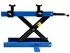 A blue and black scissor lift motorcycle jack is shown against a white background. Náhľad obrázku produktu