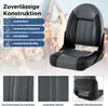 COSTWAY sedile da barca con schienale alto, set di 2, sedia Anteprima dell’immagine prodotto 4