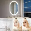 WISFOR, lustro do łazienki LED, owalne, 50x80 cm, lustro Podgląd zdjęcia produktu 6