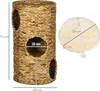 PawHut Kratztonne Höhe 73 cm Katzenturm mit 3 Ebenen, Produktbild-Vorschau 3