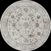 A circular rug with a vintage oriental pattern. Náhled obrázku produktu