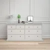 Kommode - Grau, 48,5x183,4x86,88h cm Produktbild-Vorschau 21