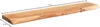 A wooden shelf with dimensions indicated. Anteprima dell’immagine prodotto