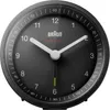 Braun BC07, Kwarcowy budzik, Okrągły, Czarny, Analogowy, Podgląd zdjęcia produktu 4