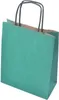 Torebki Papierowe Małe 180x80x225 Zielone Podgląd zdjęcia produktu 4
