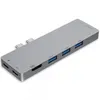 MMOBIEL USB C Hub 8 in 1 für MacBook Pro -Air Dual Typ C Produktbild-Vorschau 6