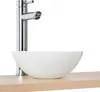 Lavabo da appoggio FILO L.26 x H.10 x P.26 cm tondo bianco Anteprima dell’immagine prodotto 3