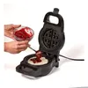 Power XL Waffle Star, 1 Waffel(n), Kreis, Schwarz, 13 cm, Produktbild-Vorschau 6