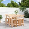 Cloris Designermöbel 7-tlg. Gartenbar-Set Massivholz Kiefer Produktbild-Vorschau 1
