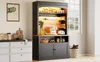 Buffet de cuisine XL de 184 cm de haut avec éclairage LED Voir les images du produit 3