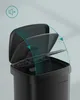 SONGMICS Odpadkový koš 50 litrů, kovový pedálový koš s Náhled obrázku produktu 3