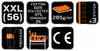 A collage of icons and text detailing product features and specifications. Náhled obrázku produktu