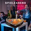 Couchbar Herz in Grau mit 4 Glasschalen | Snackbar aus Holz Produktbild-Vorschau 5