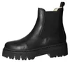 Tamaris. Botas de cuero liso, color negro Vista previa de la imagen del producto 2