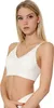 Yenita® Bustier mit Spitze Ribbed Collection L Weiss Produktbild-Vorschau 1