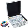 Mexican Train Domino Alu - Box 100 Stück Produktbild-Vorschau 6
