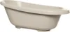 A taupe baby bathtub on a white background. Produktbild-Vorschau