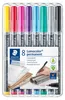 Staedtler - Filz -Tip Pen OHP Lumo F 318 Perm 8 St ASS | Produktbild-Vorschau 2