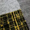 Designer Teppich Kurzflor Moderner Wohnzimmer in Gelb, Grau Produktbild-Vorschau 2