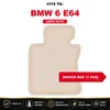 DURBAN Beige Velours-Fahrerfußmatte für BMW 6 E64 Cabrio Produktbild-Vorschau 17