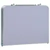 vidaXL Klappbarer Campingtisch Weiß Aluminium 60 x 40 cm Produktbild-Vorschau 3