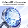 Oszillierender Tischventilator USB Akku, leiser Mini Produktbild-Vorschau 5
