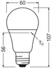 OSRAM LED VALUE CLASSIC A 4.9W 865 gefrostet E27 Lampe Produktbild-Vorschau 8
