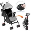 Buggy Kinderwagen verstellbare Rückenlehne Leicht mit Produktbild-Vorschau 5