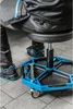 Högert Technik - Tabouret d'atelier à roulettes, réglable Voir les images du produit 3