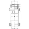 Fahrrad-Steuersatz Eco 1c Stahl verchromt 1" Produktbild-Vorschau 2