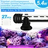 A marketing image showing an LED aquarium light with text overlays and a submerged aquarium scene. Anteprima dell’immagine prodotto