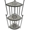 DEGAMO Gartenregal Eckregal Regal SIENA, Stahl + Mosaik Produktbild-Vorschau 3